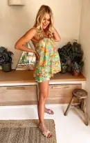 Missy Tank ~ Twiggy Tulips(XS)
