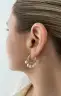 ALV Jewels Eden Pearl Hoops ~ Gold/Pearl