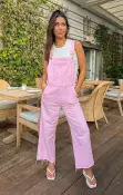 Marfa Overalls ~ Soft Pink Denim(XS)