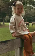 Davis Sweatshirt ~ Distressed Howdy Graphic