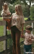 Travis Tee ~ Distressed Cowgirl Graphic(XS)