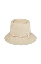 Lack of Color Seashells Inca Bucket Hat ~ Natural(S)