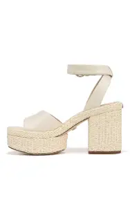 Sam Edelman Immie Platform Heel ~ Modern Ivory(6)