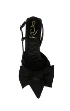 Sam Edelman Treena Bow Slingback Kitten Heel ~ Black(6)
