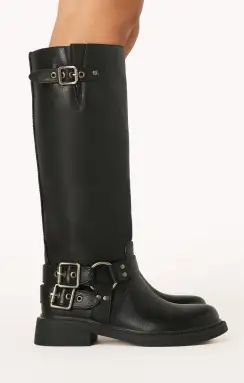 Billini Kaylen Moto Boot ~ Black(5)