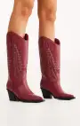 Billini Marmalade Western Boot ~ Garnet(6)