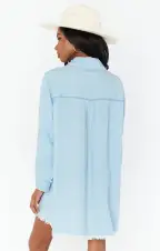 Wilmington Shirt Dress ~ Light Chambray(XS)