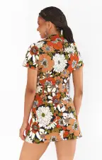 Outlaw Dress ~ Hutton Floral Corduroy(XS)