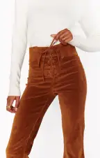Cam Cam Bells ~ Saddle Brown Corduroy(XS)