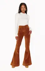 Cam Cam Bells ~ Saddle Brown Corduroy(XS)