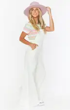San Fran Overalls ~ Seasalt(XS)
