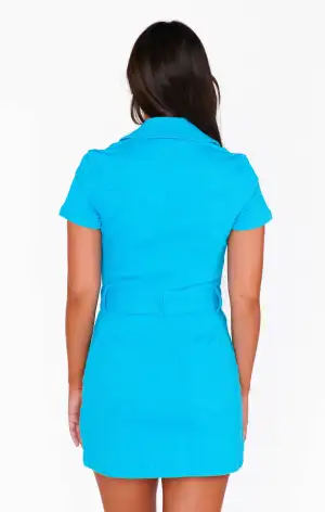 Tempe Mini Dress ~ Azure Denim(XS)