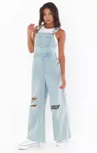 Trenton Overalls ~ Faded Indigo(XS)