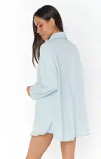 Weekday Button Up ~ Light Chambray(XS)