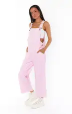 Marfa Overalls ~ Soft Pink Denim(XS)
