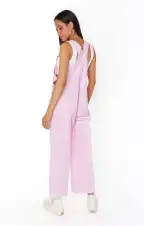 Marfa Overalls ~ Soft Pink Denim(XS)