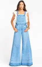 San Fran Overalls ~ Carolina Blue(XS)