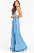 San Fran Overalls ~ Carolina Blue(XS)