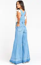 San Fran Overalls ~ Carolina Blue(XS)