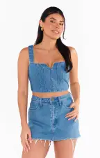 Statesboro Skort ~ Foggy Blue(24)