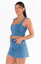 Statesboro Skort ~ Foggy Blue(24)