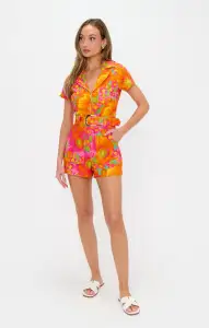 Outlaw Romper ~ Miss Malibu Denim(XS)
