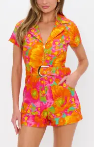 Outlaw Romper ~ Miss Malibu Denim(XS)