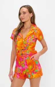 Outlaw Romper ~ Miss Malibu Denim(XS)
