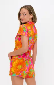 Outlaw Romper ~ Miss Malibu Denim(XS)
