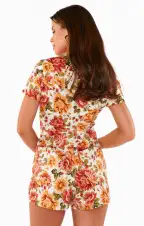 Ranch Romper ~ Desert Rose Denim(XS)