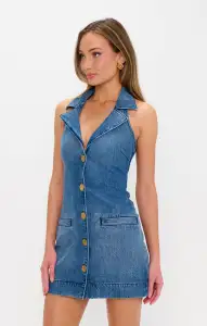 Darien Dress ~ Bluebird(XS)