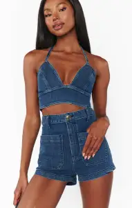 Palm Springs Hot Shorts ~ Moonlit Blue(24)