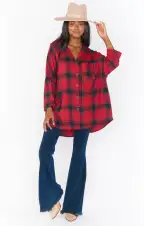 Lorolie Tunic ~ Dundee Plaid