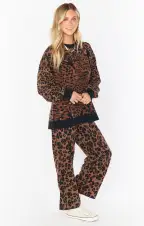 Scout Sweater ~ Leopard Knit(XS)