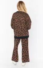 Scout Sweater ~ Leopard Knit(XS)