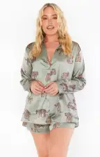 Early Riser PJ Set ~ Feline Fine Silky(XS)