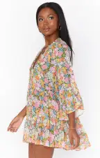 Viola Mini Dress ~ Wild Flora(XS)