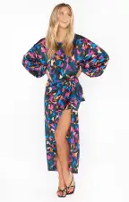 Wrap Me Up Skirt ~ Mosaic Magic Luxe Satin(XS)