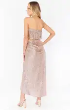 Wrap Me Up Skirt ~ Silver Confetti(XS)