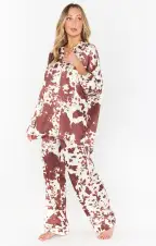 Overslept PJ Set ~ Holy Cow(XS)