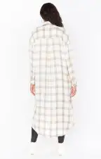 Leo Button Down Tunic ~ Everyday Plaid(XS)