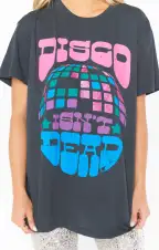Travis Tee ~ Disco Graphic(XS)