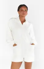 Gianni Romper ~ Cream Knit(XS)