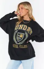 Stanley Sweatshirt ~ Sunday Social Graphic(XS)