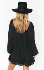 Briar Mini Dress ~ Black(XS)