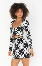 Twiggy Dress ~ Sixties Knit(XS)