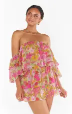 Aiden Mini Skort ~ Carnaby Floral(XS)