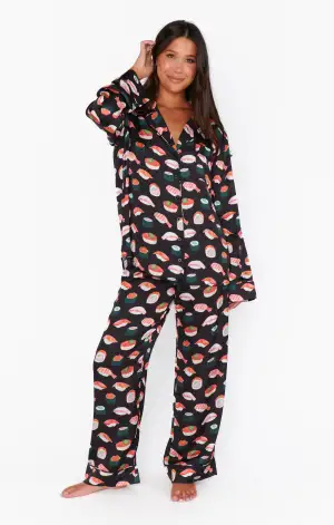 Classic PJ Set ~ Sushi Silky(XS)