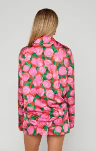 Smith Button Down ~ Rosie Blooms(XS)