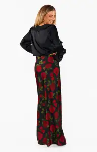 Maci Maxi Skirt ~ Send Me Roses(XS)